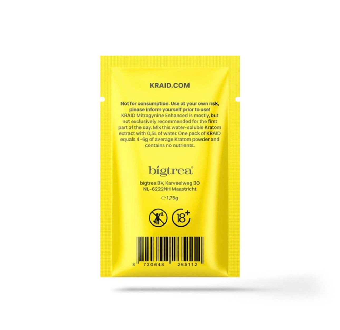 KRAID Ice Trea Lemon - Mitragynine Enhanced