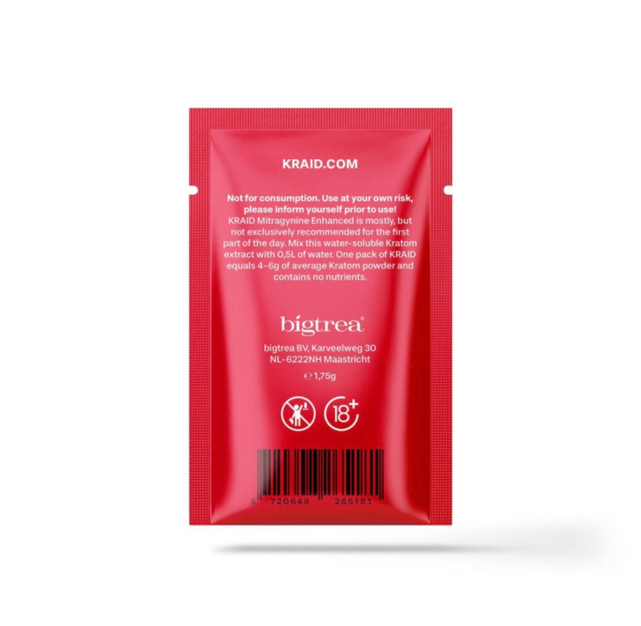 KRAID Cherry Pomegranate - Mitragynine Enhanced