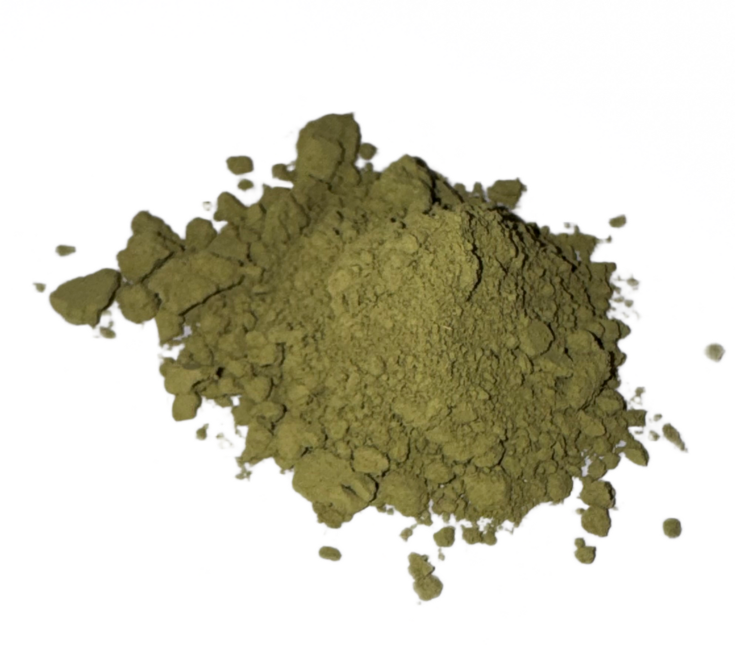 Grün bali Kratom Pulver