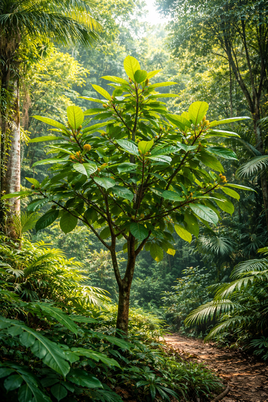 kratom baum im wald