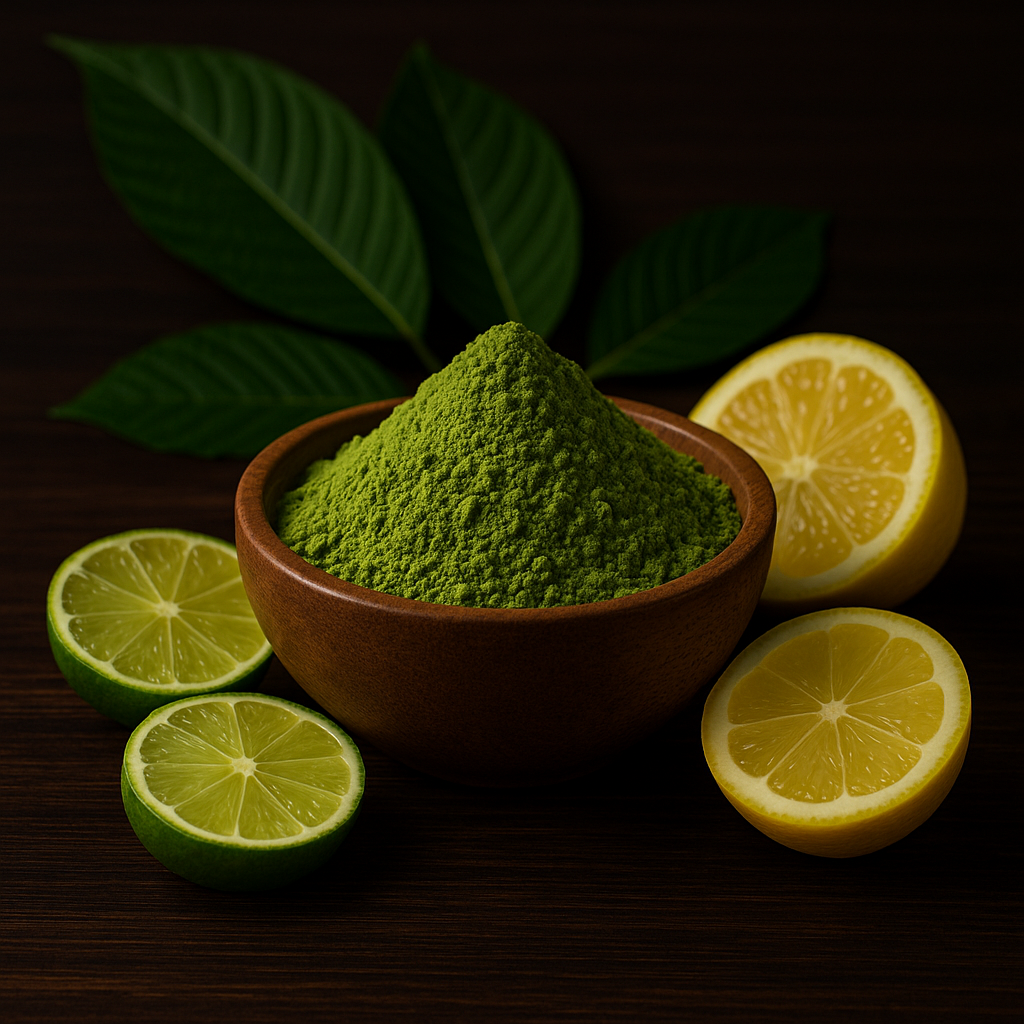 Kratom Aroma Zitrone Limette Online Günstig kaufen Green White Red 