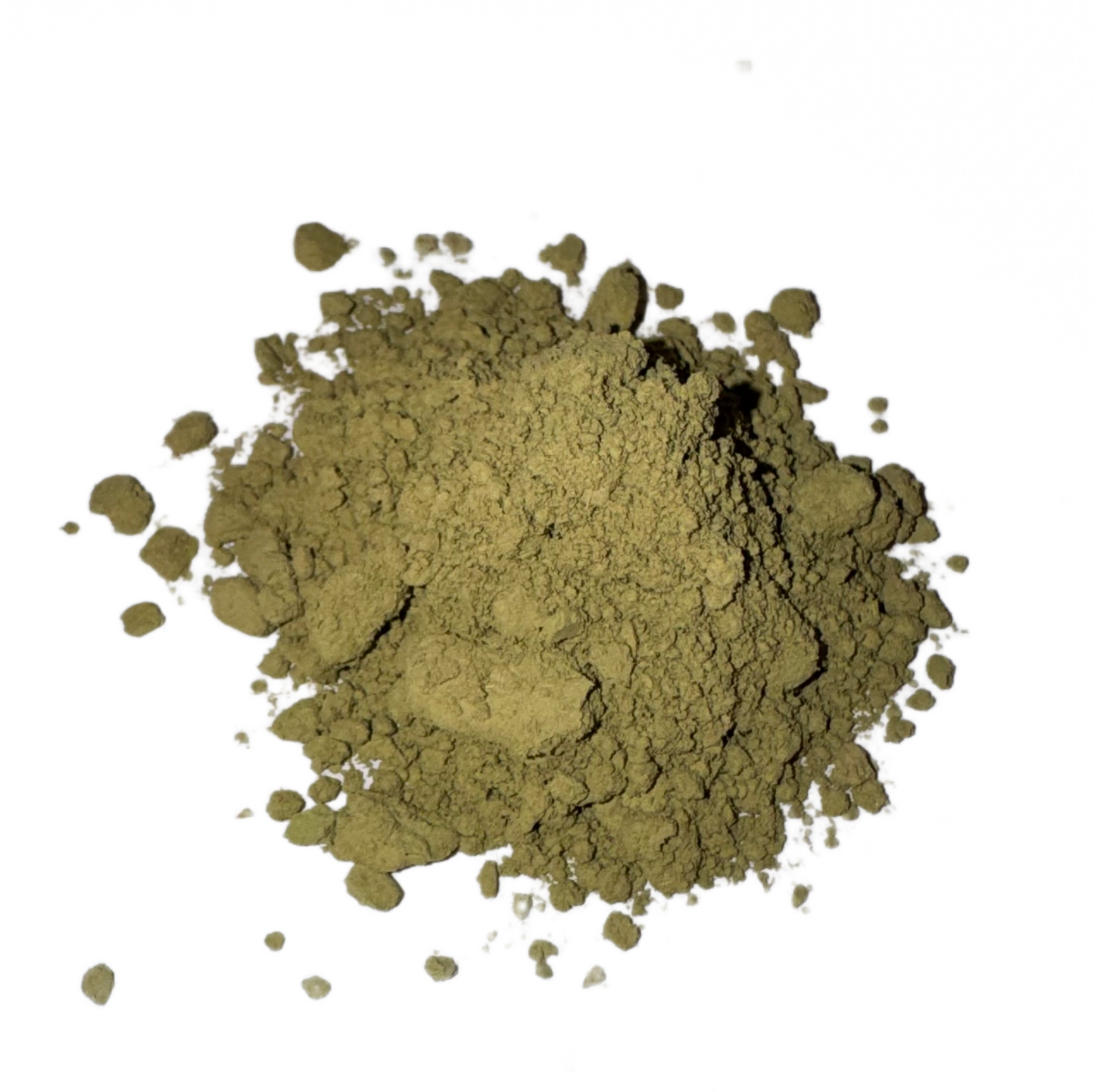 Weißes maeng da Kratom Pulver